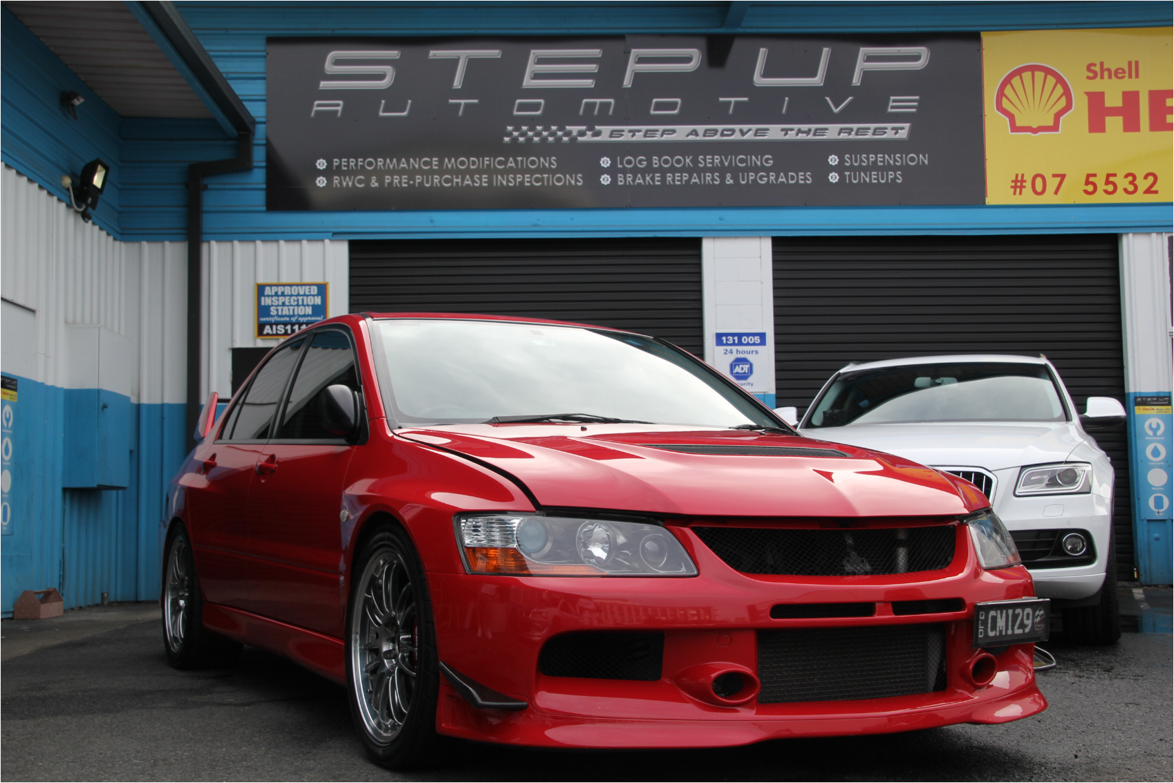 Evo 9 workshop detail